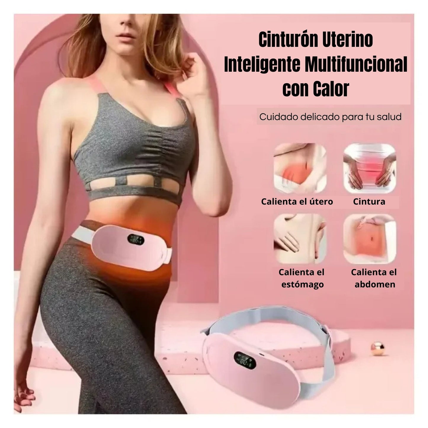 Cinturon Para Colicos Inalambrico